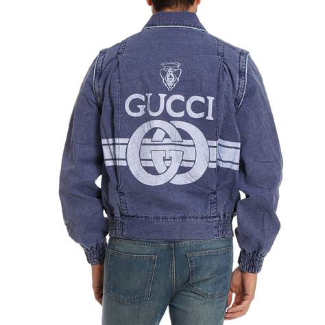 giacca jeans uomo gucci